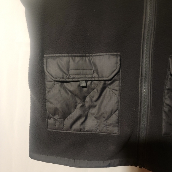 The North Face Royal Arch Men’s Full-Zip Fleece Vest Large Black - Picture 2 of 5